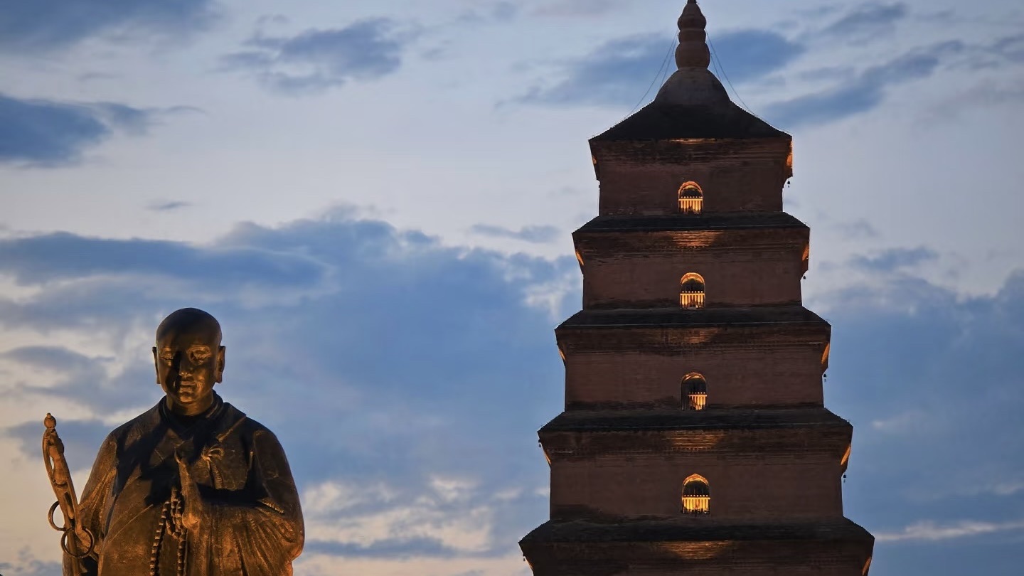 Bell Tower & Big Wild Goose Pagoda