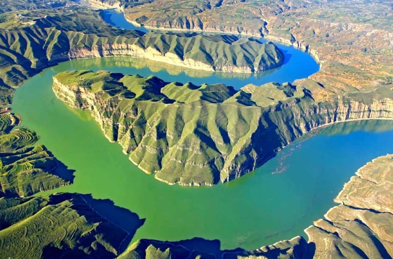 Yellow River canyon landscape